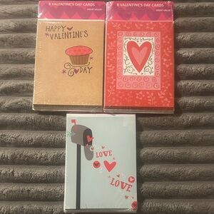 American Greetings Valentine's Day Cards - Red, Pink, Tan